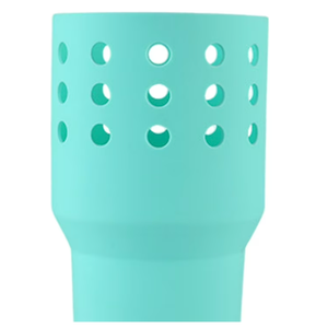 Ettsollp Tumbler Sleeve Water Bottle Sleeve Anti-scratch Heat-resistant Protective Silicone Boot Sleeve for Tumblers Water Bottles Non-slip Tumbler Accessories
