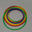 Inflatable Santa Reindeer Ring Toss Game with Wobbling Punching Bag, Christmas Party Game for Kids and Adults, Holiday Decoration