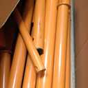 Wire Spool Rack for Wire Spool, Portable Wire Rack Dispenser with Wheels, Automotive Wire Storage, Multi-Spool Wire, Cable Dispenser, Electrical Wire Spool Holder Cart with Storage Tray (Orange)