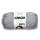 Caron Simply Soft Party Yarn, 3 oz, Medium Worsted 4 Gauge, - Silver - For Crochet, Knitting & Crafting, 3 Pack