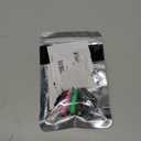 MillSO Headset Adapter, 3.3 Feet 3.5mm Mic and Audio Headphone Splitter (TRRS Male to 2 TRS Female) CTIA 4 Pole Stereo Jack Y Cable for Dual-Plug Headset to PS4, Xbox One, Phone, Laptop, PC (Black)