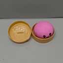 Dumpling Squishies,Glitter Dumpling, Glitter Squishy with Box,Easter Basket Stuffers (Pink)
