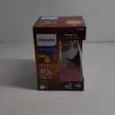 Philips 40W Equivalent Amber G63 Medium Dimmable LED Decorative Light Bulb - 1 Each