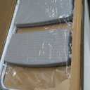 Step Ladder 2 Step Folding,Step Ladder with Handgrip,Step Stool for Adults Ergonomic Foldable,2 Step Folding Step Stool with Anti-Slip Pedal,Multi-Use for Household and Home Kitchen (Gray)