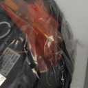 Outdoor Motion Sensor Flush Mount LED Light, 12" Dusk to Dawn Porch Modern Black Exterior Light, Ceiling Light Fixture for Farmhouse Garage Entry