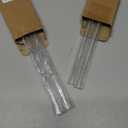 uxcell 4pcs Clear Rigid Tubing Pipe 7mm ID x 13mm(1/2") OD 1Ft(305mm) Round Plastic Polycarbonate Tube