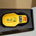 PREXISO 2-in-1 Rechargeable Cross Line Laser Level with Magnetic Stud Finder, Compact Line Lasers with LED Bubble Vials for Accurate Marking for Hanging Frames & Pictures