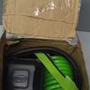 Slime 40030 Tire Inflator, Pro Power, Compact, Portable Car/Light Trucks Air Compressor, with Analog 100 psi Dial Gauge, Long Extended Reach Hose, 12V, 6 min Inflation