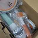 SEREED Colorful Lighting Toddler Tricycle for 2-5 Years Old Boys Girls, Adjustable Seat&Handlebar Trike, Removable Basket, Birthday Gift Idea for Kids Ages 2+ (Green)