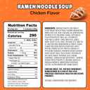 Maruchan Instant Lunch Ramen Noodles, Chicken Flavor – Japanese-Style Instant Noodle Soup, Easy Meal Ready in 3 Minutes – 2.25 Oz. (12 Pack) (EXP 09/28/26)
