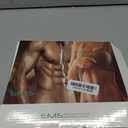 Electronic Muscle Stimulator with TENS & PMS, Ab Belt Stimulator Muscle Toner, Abdominal Fitness Trainer for Home