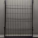 FXW Rollick Unleashed Dog Playpen for Indoor, Yard, RV Camping, 40 inch 8 Panels for Medium and Large Dogs, BlackPatented