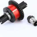 RCAWD 40Crmo Steel 39t & 12t Differential Gear Set for Arrma 1/5 Kraton Outcast 8S BLX Front Rear Diff EXB Series Upgrades Part