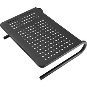 suptek Monitor Stand Riser for Computer,Laptop,Printer, Notebook and All Flat Screen Display with Vented Metal Platform and 4 Inches Height Underneath Storage (MST004)