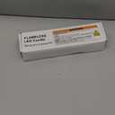 LED Advent Candles Set of 5, Flameless Taper Candles with Remote, Battery Operated Taper Candlestick Flickering, 3 Purple, 1 Pink, 1 White for Christmas Wreath