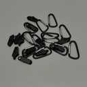 JianLing 12-Piece Small Tarp & Awning Clamp Set - Crocodile Tent & Awning Clamps with Jaw Tent Snaps for Camping Canopy Tarps, Caravan
