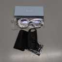 miyya Blue Light Glasses for Women & Men Oversized UV & Blue Light Blocker Chunky Frames, Stylish Eyewear Accessories