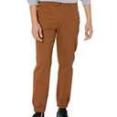 Amazon Essentials Men's Straight-Fit Washed Cotton Chino Jogger Pant, size 36