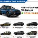 360LBS T-Slot Roof Rack Cross Bars Compatible with Subaru Outback