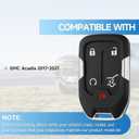 Key Fob Replacement Fits for GMC Acadia 2017 2018 2019 2020 2021 Smart Proximity Keyless Entry Remote Control 433 Mhz FCC:HYQ1EA P/N:13508275