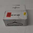 HOUSE DAY 11 Inch Velvet Baby Hangers 50 Pack Beige, Premium Kids Hangers for Children, Infant & Toddler Clothes, Durable Non Slip Small Baby Felt Hanger for Closet, Ideal for Everyday Use