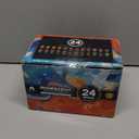 40 Pcs Iridescent Acrylic Paint Set with 12 Brushes, 2 Knives & Palette, 24 Colors (2oz/60ml) - for Adults, Artists & Beginners - Canvas Ceramic Rock Wood Egg Painting Kit