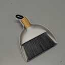 MR.SIGA Mini Dustpan and Brush Set, Portable Cleaning Brush and Dustpan Combo with Bamboo Handle, 1 Set