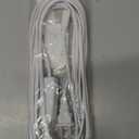 6FT 18 Gauge 3 Prong Heavy Duty Replacement Powe Cord Cable with Green Indicator Light ON/Off Switch,10A125V 18AWG White