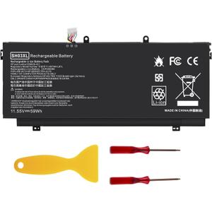 TREE.NB SH03 SH03XL SH03057XL Battery for HP Spectre x360 13 w023dx 13-w0XX 13-W013DX Spare 859026-421 859356-855 TPN-Q178