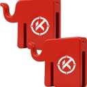 Elephant T-Post Target Hanger with 3/8" AR500 Steel Targets for Shooting - Easy Assembly - Built to Fit on Standard T-Post - Hang Metal Plates, Gongs, Torsos