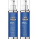 Face Cream for Men, 6 Benefits in One Easy Step, Alleviates Eye Bags, Removes Dark Spots, Reduces Wrinkles, Soothes Skin After Shaving, Face Moisturizes, Skin Nourishes Deeply - 2 Pack, BBD: 04/06/2028