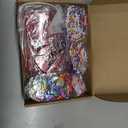 60 Pcs Kpop Party Favors Bulk Popular Singer Party Favors Friendship Gifts 12 Set Bracelets Sunglasses Hair Scrunchies Goodie Bag Stuffers for Graduation Birthday 80s Y2k Kpop Disco Fans