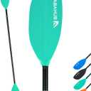 Abahub Kayak Paddle 86in/218cm, 2-Piece Aluminum Shaft Floating Oar for Kayaking Canoeing Boating,1 Paddle
