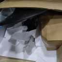 Flamaker Round Bistro Pub Table 2 Pack Modern Style Metal Base MDF Top Cocktail Bar Table Counter Bar Height for Pub, Dining Room, Party (Full Black)