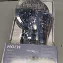 Moen Verso Chrome Round Rain Shower Head and Detachable Handshower Combination with Magnetix Docking System and 60-inch Metal Hose, 220C2