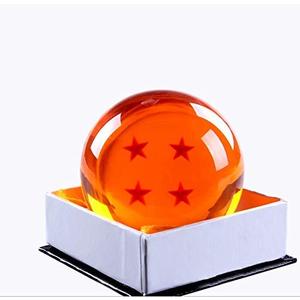Country Toys Collectible Medium Crystal Glass Stars Balls Dragon Ball(27,35,43,57,76MM in Diameter) (D-7.6-4)