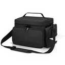 Breast Pump Bag Fit for Spectra S1 and S2, Pumping Bag with Waterproof Mat for Pump Accessories, Portable Pump Carrying Case for Work, Travel and Family Use, Black