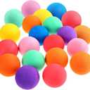 Cindeer 100 Pcs Mini Foam Balls Bulk for Kids Soft Lightweight Sponge Balls 1.57 Inches Assorted Play Orb for Birthday School Classroom Party Favors Fillers Carnival Prizes Gift, 7 Colors
