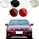 Front Bumper Tow Hook Cover Fit for BMW 3 Series E90 E91 328I 335I 2009 2010 2011 Towing Eye Cap 51117207299 821935A (White, Right Passenger Side) Xinpinsai