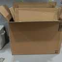 Creative Co-Op Distressed White Bread Box with Lid, 13.5" L X 8.5" W X 12" H