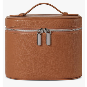 Makeup Bag, Travel Make up Case with Compartments and Handle, Portable Cosmetic Organizer Bags,Toiletry Bag for Women