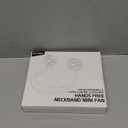 Portable Neck Fan, 2600mAh Battery Operated Ultra Quiet Hands Free USB Fan with 3 Speeds, Strong Wind, 360 Adjustable High Flexibility Wearable Personal Fan for Home Office Outdoor Travel (White)