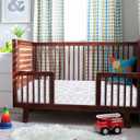 Letmxiu Premium Crib & Toddler Mattress,100% Knitted Fabric, Premium Fleece Surface-Hypoallergenic, 5" Thick Firm Soft Crib Mattress, Non-Toxic - Fits Standard Cribs & Toddler Beds