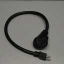 Welding 15A to 50A Adapter Cord 5-15 Male Plug to Welding 6-50 Female Receptacle 12inch