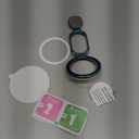 Doflyesky Magnetic Phone Ring Holder with Magsafe, Double Adjustable Gym Finger Ring Grip, Removable Phone Grip, for iPhone, iPad and Smartphones, Compatible with Magnetic Car Mount (Colorful)