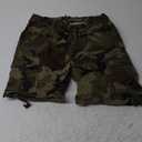 KOCTHOMY Women's Hiking Cargo Shorts 7" Bermuda Casual Shorts Summer Camo Shorts with Zipper Pockets No Belt 10