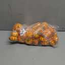 Winlyn 48 Pcs Mini Artificial Orange Pumpkins Fall Rustic Harvest Faux Foam Pumpkins 1.8" 2.1" for Thanksgiving Table Centerpiece Halloween Party Autumn Home Wedding Baby Shower Wreath Bowl Fillers