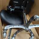 Ergonomic Saddle Stool with Adjustable Height & Backrest, 360 Swivel Rolling Wheels for Office, Dental, Salon Spa, Tattoo - Support for Estheticians, Stylists & Professionals, Standard