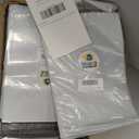 Shop4Mailers 7.5 x 10.5 Glossy White Plastic Self Seal Poly Mailer Flat Bags Waterproof Shipping Envelope 1.7 Mil for Apparel, Clothes, Shirts, Books  Permanent Adhesive Seal (1000 Pack)