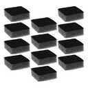 KITANDOVE 20pcs Jewelry Box Velvet Cushion Inserts for Multiple Rings